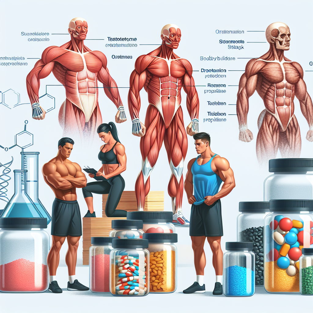 Optimale Kombination: Testosteron und Drostanolon propionat im Bodybuilding-Stack