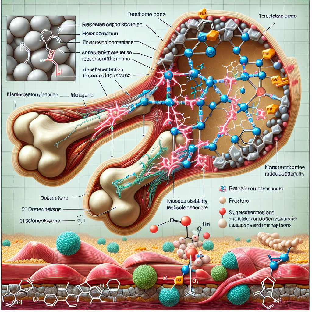 Die Rolle von Trestolone bei der Unterstützung der Knochenstabilität bei Muskelatrophie.