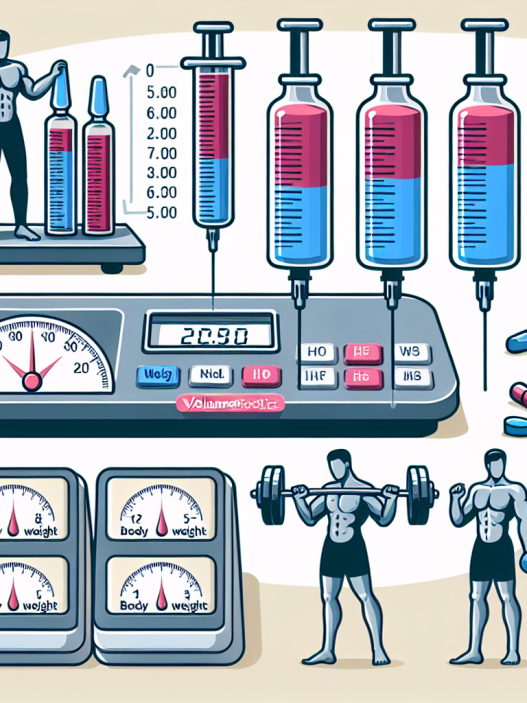Dosierung von Oxymetholon-Injektion: Anpassung an unterschiedliche Körpergewichte