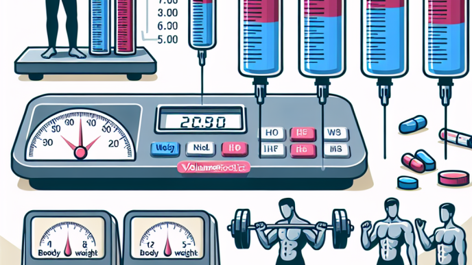Dosierung von Oxymetholon-Injektion: Anpassung an unterschiedliche Körpergewichte