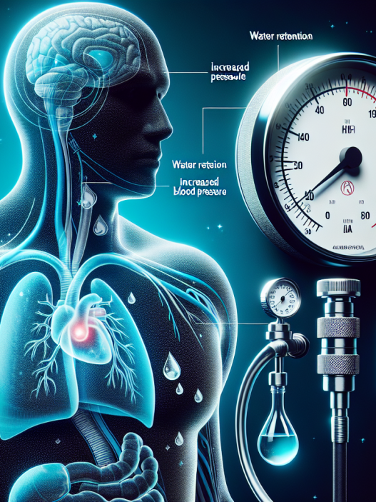 Risiken von Wasseransammlungen und Blutdruckanstieg bei der Verwendung von Sustanon 250