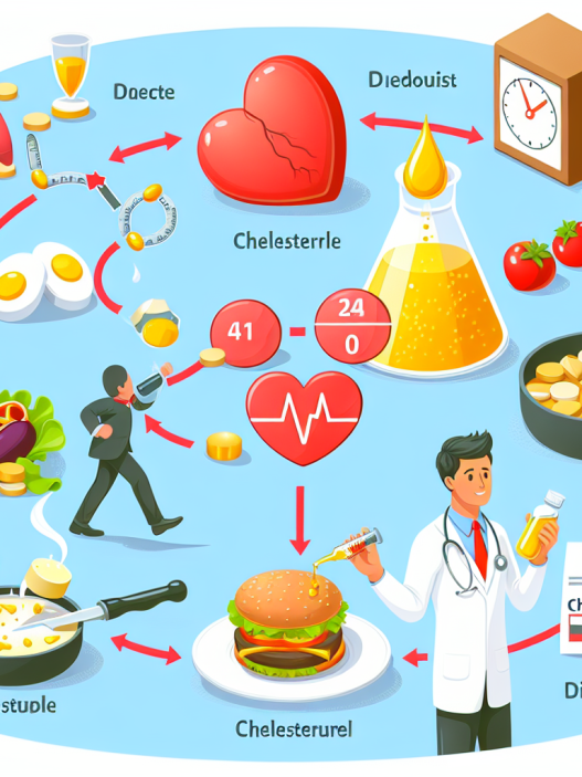 Cholesterinreduktion durch Diät: Wie Ezetimib dabei hilft