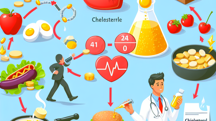 Cholesterinreduktion durch Diät: Wie Ezetimib dabei hilft