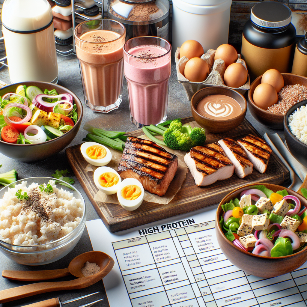 Proteinreiche Mahlzeiten für effektive Ergebnisse mit Oxandrolon