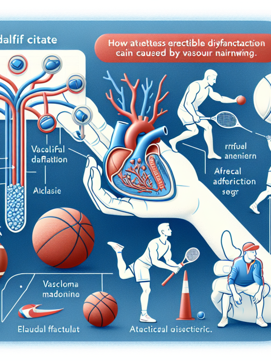 Wie Tadalafil citrat Sportlern bei Erektionsproblemen durch Gefäßverengungen helfen kann