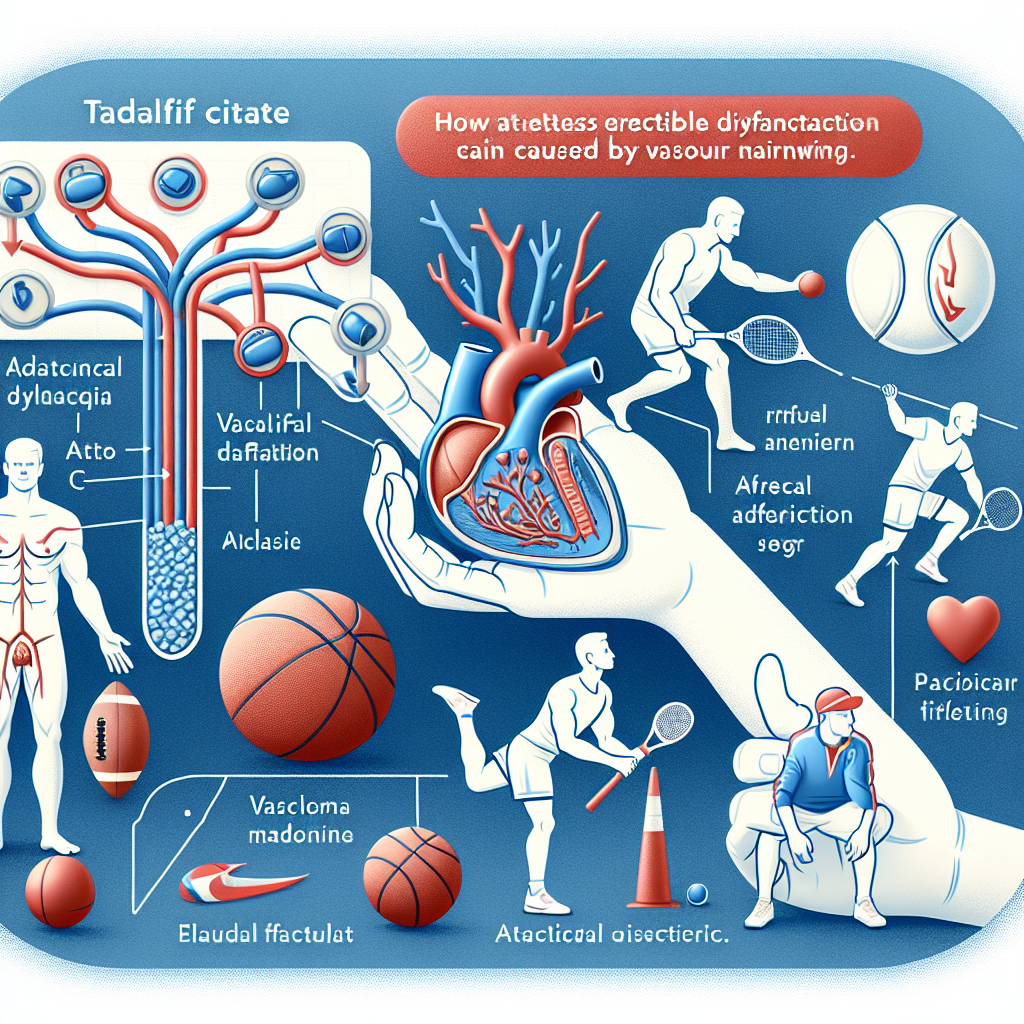 Wie Tadalafil citrat Sportlern bei Erektionsproblemen durch Gefäßverengungen helfen kann