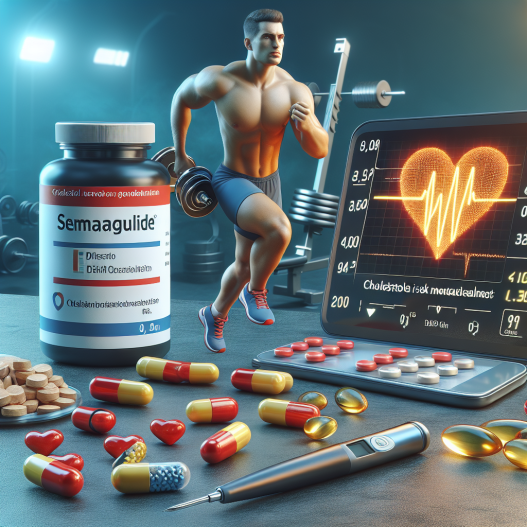 Cholesterinwerte und Semaglutid: Metabolisches Risikomanagement für Kraftsportler