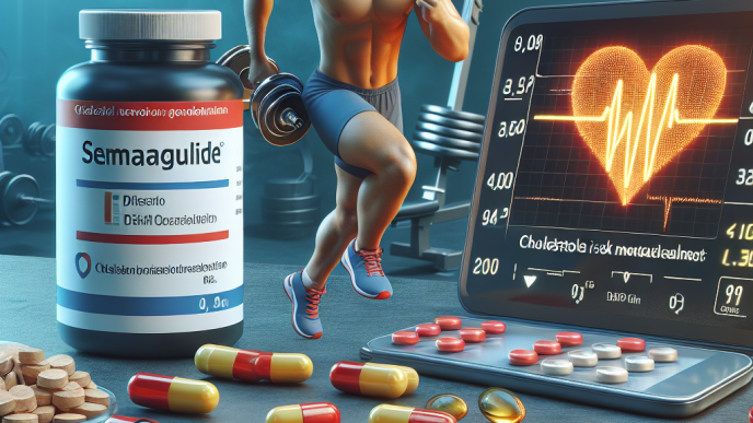 Cholesterinwerte und Semaglutid: Metabolisches Risikomanagement für Kraftsportler